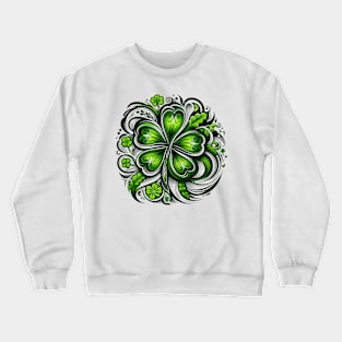 Trèfle de la saint Patrick Crewneck Sweatshirt